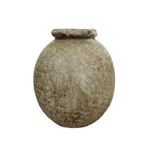 Bangalow Round Vessel - Aged Natural