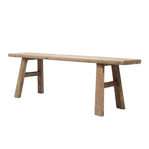 Elm Wood Bench