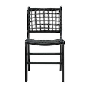 Outdoor Dining Chair - Black