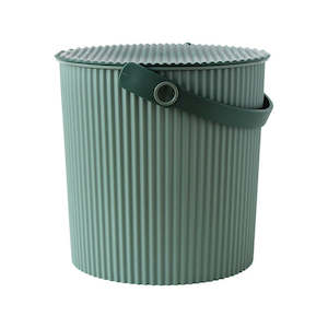 Omnioutil Storage Bucket with Lid - Green