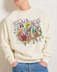 Sweatshirt: Santa Slay Sweatshirt