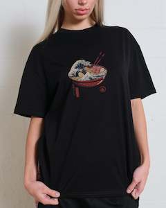 Retro Tshirts: Great Ramen Wave T-Shirt