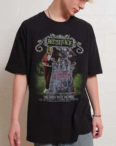 Retro Tshirts: Beetlejuice Lies Here T-Shirt