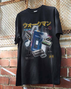 80s T Shirts: Japanese Walkman T-Shirt