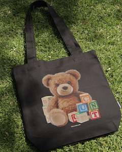 Spell It Out Teddy Tote Bag