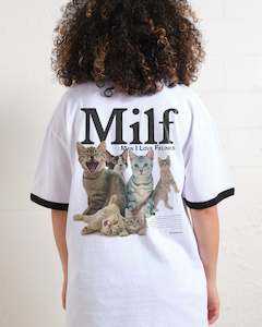 Man I Love Felines Front and Back T-Shirt