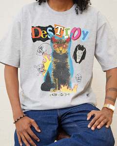 Cat Tshirts: Destroy Cat T-Shirt