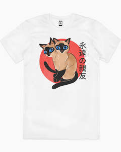 Cat Tshirts: Siam Cats T-Shirt