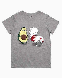 Raffiti: AvocaBOOM! Kids T-Shirt