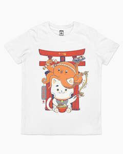 Tako and Neko Kids T-Shirt