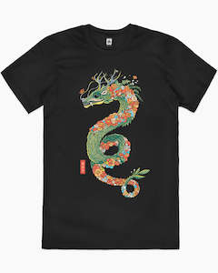 Flower Dragon T-Shirt