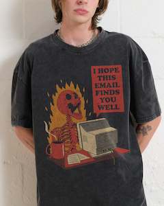 Dinomike: You Got Mail Wash Tee