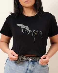 Spooky Boop Crop Tee