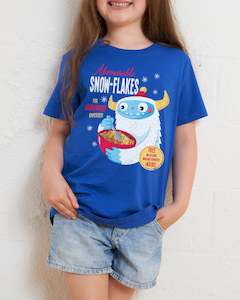 Dinomike: Abominable Snowflakes Kids T-Shirt