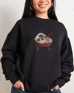 Vincent Trinidad: Great Ramen Wave Sweatshirt