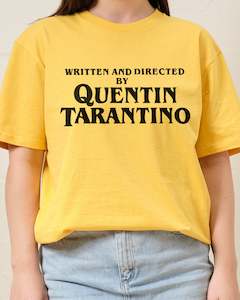 Written and Directed by Quentin Tarantino T-Shirt