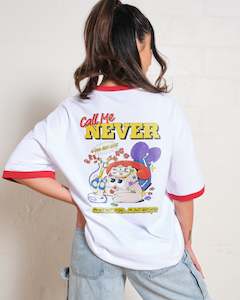 Cute Tshirts: Call Me Never T-Shirt