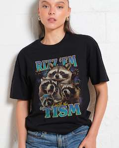 Slogan Tshirts: Rizz 'Em With the 'Tism T-Shirt