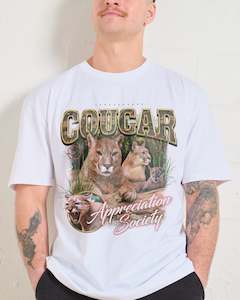 Funny T Shirts: Cougar Appreciation Society T-Shirt