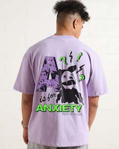 Threadheads Originals: A Is For Anxiety Oversized Tee