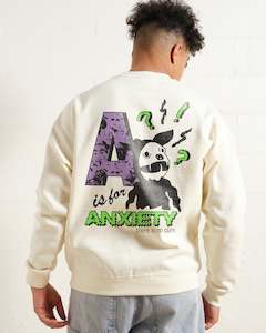 Threadheads Originals: A Is For Anxiety Sweatshirt