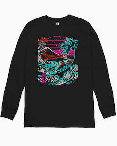 Rocketman: Retro Waves Long Sleeve