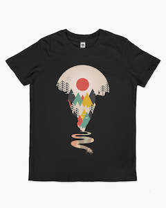 Rocketman: Exploring Landscapes Kids T-Shirt