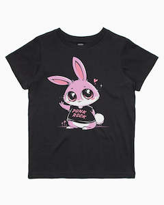 Punk Rock Bunny Kids T-Shirt