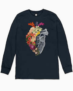 Flower Heart Spring Long Sleeve