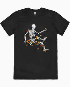 Skeleton and Butterflies T-Shirt