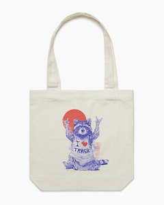 Eduely: I Love Trash Tote Bag