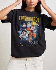 Anime T Shirts: Naruto vs. Sasuke T-Shirt