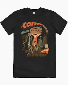 Ilustrata: Coffee Invasion T-Shirt