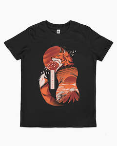 Ilustrata: Japanese Fox Kids T-Shirt