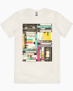 Artsy Tshirts: Tape Pattern T-Shirt