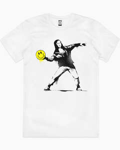 Artsy Tshirts: Smile Thrower T-Shirt