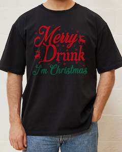 Merry Drunk I am Christmas T-Shirt