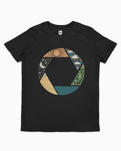 Shadyjibes: Capture Nature Kids T-Shirt