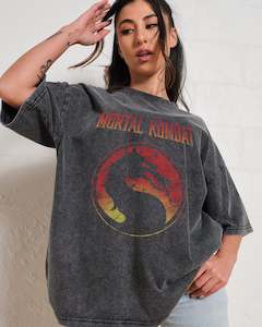 Mortal Kombat Logo Wash Tee