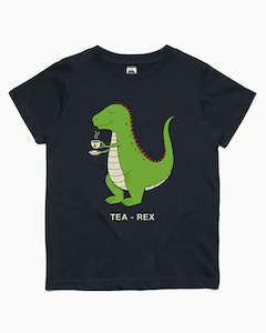 Dinosaur Tea Rex Kids T-Shirt