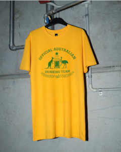 Aussie Tshirts: Official Australian Drinking Team T-Shirt