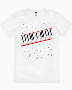 Beat It Piano Keys T-Shirt