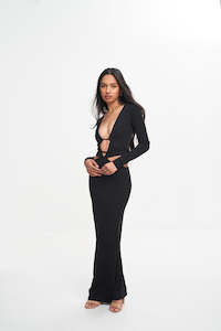 Costume hiring: ASTON DRESS (BLACK)