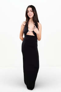 LESKA DRESS (BLACK)