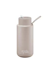 Frank Green Ceramic Reusable Bottle 34oz/1000ml - Moon Dust