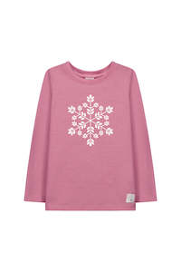 Screen printing: Snowflake