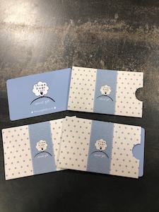 Screen printing: Gift Card