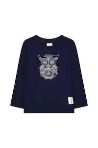 Screen printing: Owl