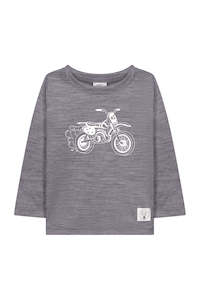 Screen printing: Motorbike