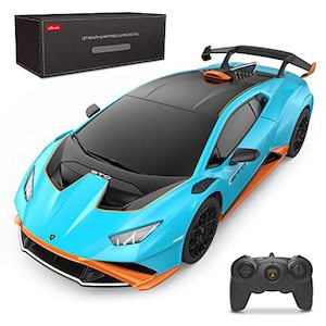 RASTAR by Lamborghini Huracan STO RC Car 1:24 Scale Remote Control Toy Car, R/C …